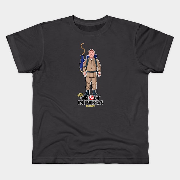 Ray Action Figure Kids T-Shirt by JBaeza